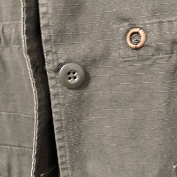 Dolce vita military jacket women M button down green army vintage Y2K retro - Picture 4 of 12
